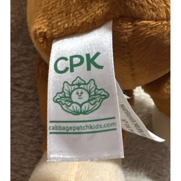 Cabbage Patch Theo Chipmunk Costume Doll 12" Plush Kids 1978 2019 - Picture 4 of 7